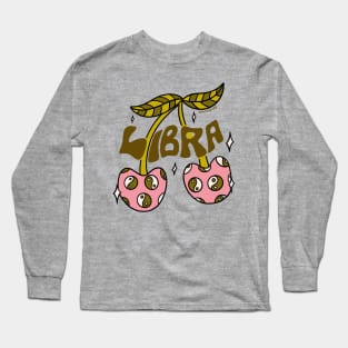 Libra Cherries Long Sleeve T-Shirt